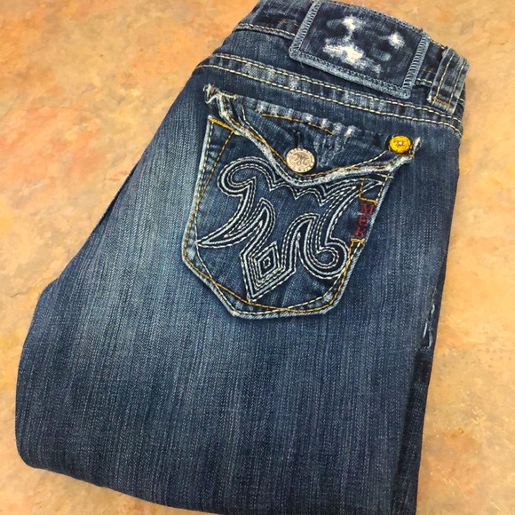 VINTAGE MEK DENIM NEW OAXACA BOOT JEANS 27x34 😎